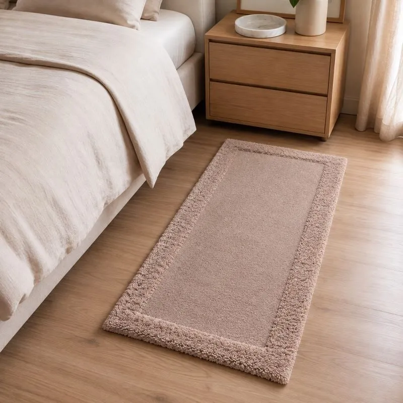 Tapete/Passadeira 60x1,2 Algodão Rosé Riade Kacyumara - Casa K
