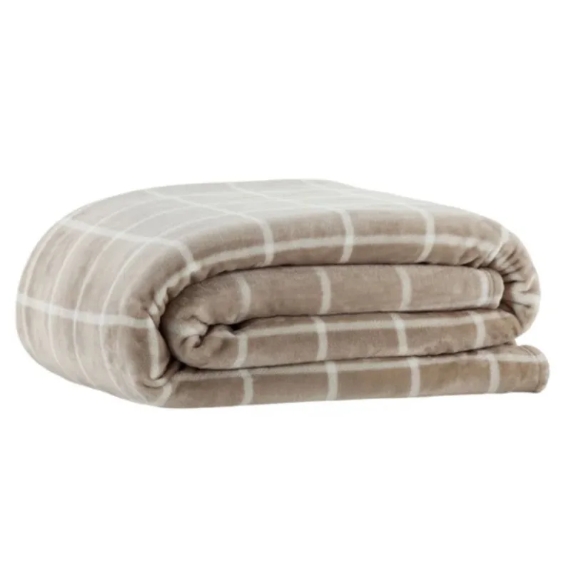 Cobertor King Microfibra 100% Poliéster Tartani Vintage - Kacyumara ESTAMPADO