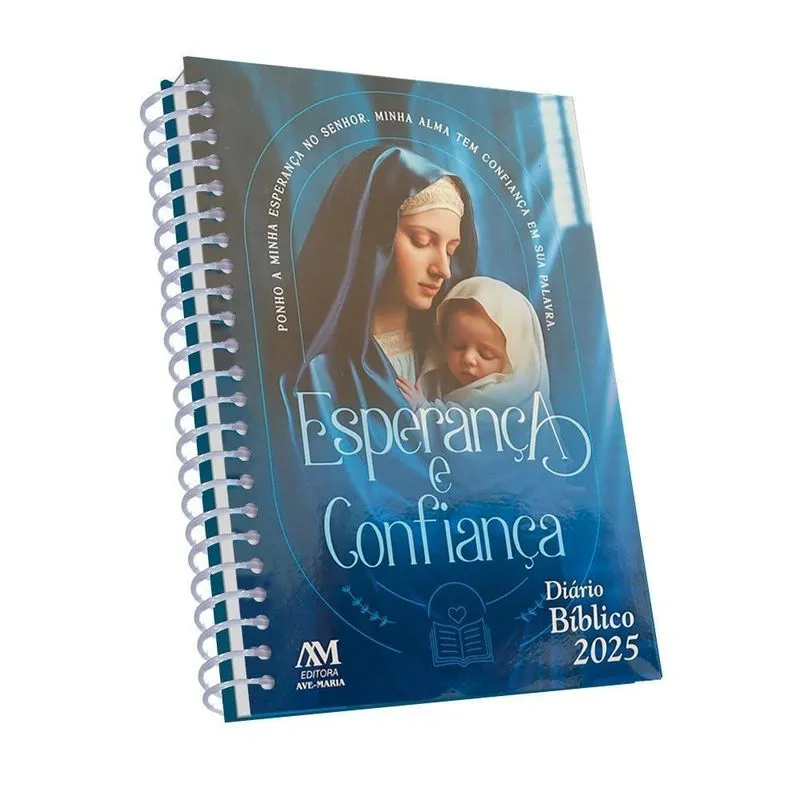 Agenda Diário Bíblico 2025 Espiral Maria Esperança E