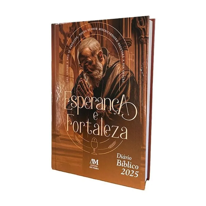 Agenda Diário Bíblico 2025 Capa Dura São Padre Pio