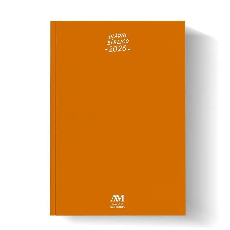 Agenda Diário Bíblico 2026 Brochura Laranja
