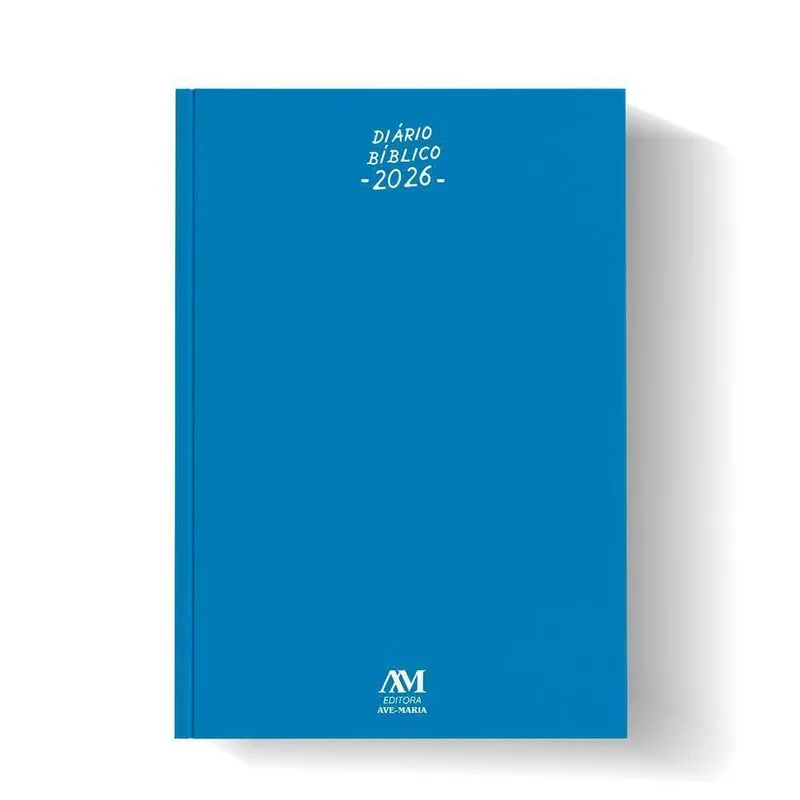 Agenda Diário Bíblico 2026 Brochura Azul
