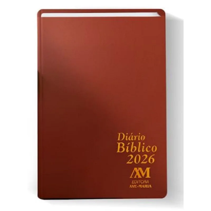 Diario Biblico 2026 - Pvc Vinho - Ave Maria