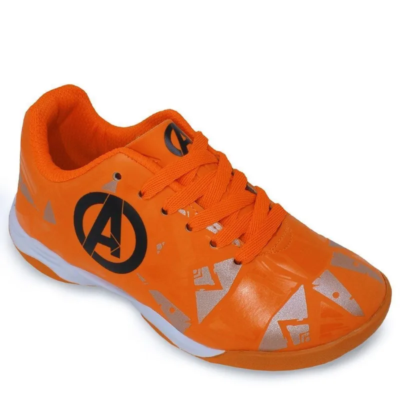 Tênis Dray Marvel Avengers Infantil 33 / Laranja e Preto