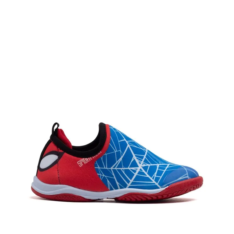 Tênis Infantil Dray Marvel Homem Aranha Azul/vermelho - 30