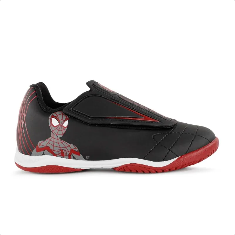 Chuteira Futsal Dray Marvel Original Sem Cadarço Infantil 24 / Preto