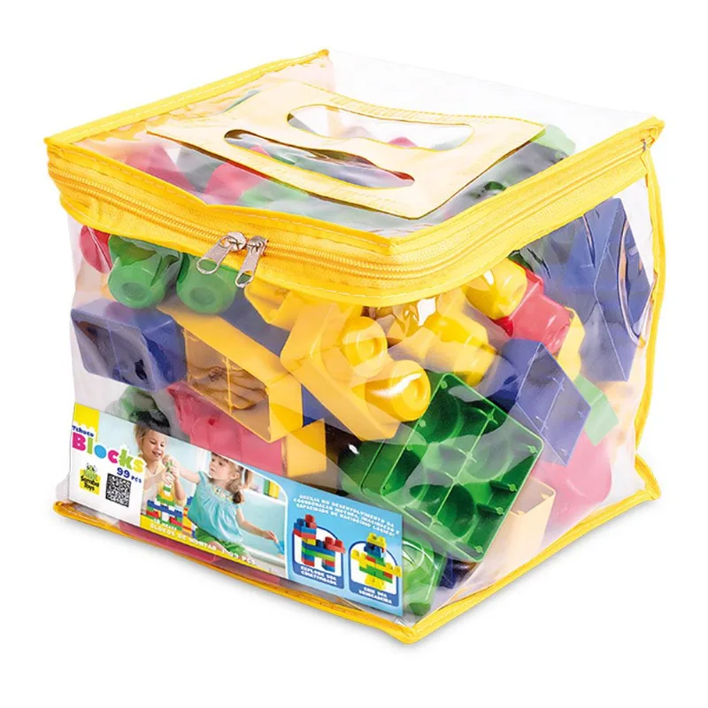 Blocos de Montar Tchuco Blocks 99 Peças Samba Toys 0253 - SAMBA TOYS