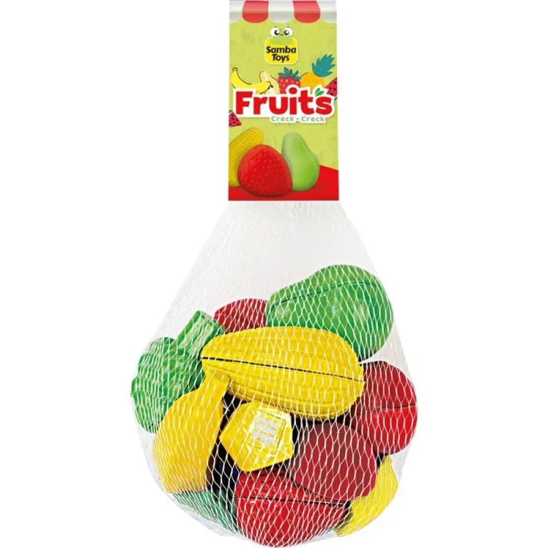 Brincando de Casinha 12 Frutinhas CRECK-CRECK Rede