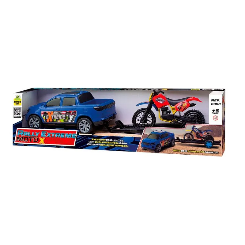 Kit Carro e Moto Extreme Samba Toys
