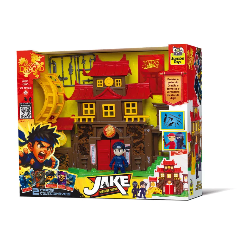Jake Dojo Dragão Completo Samba Toys - SAMBA TOYS