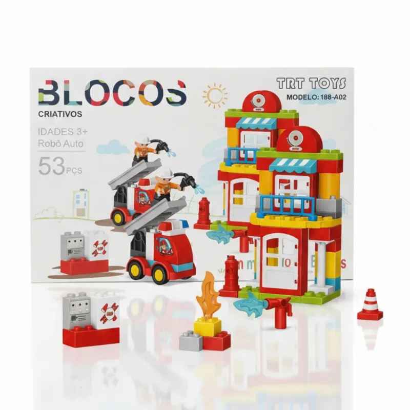 Blocos Criativos 188-A02 Trt Toys