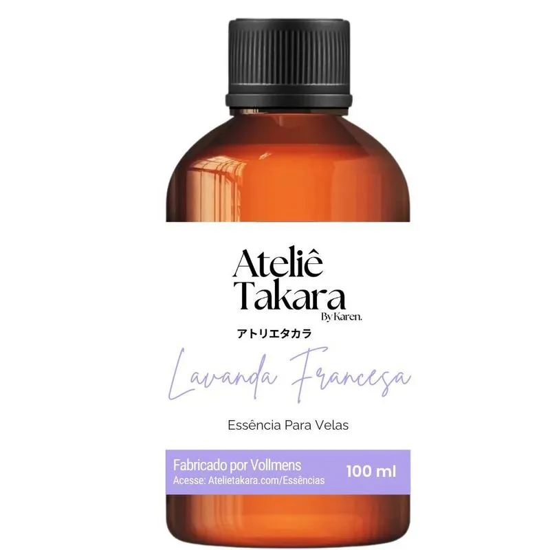Essência Concentrada Lipossolúvel Vollmens Lavanda 100ml