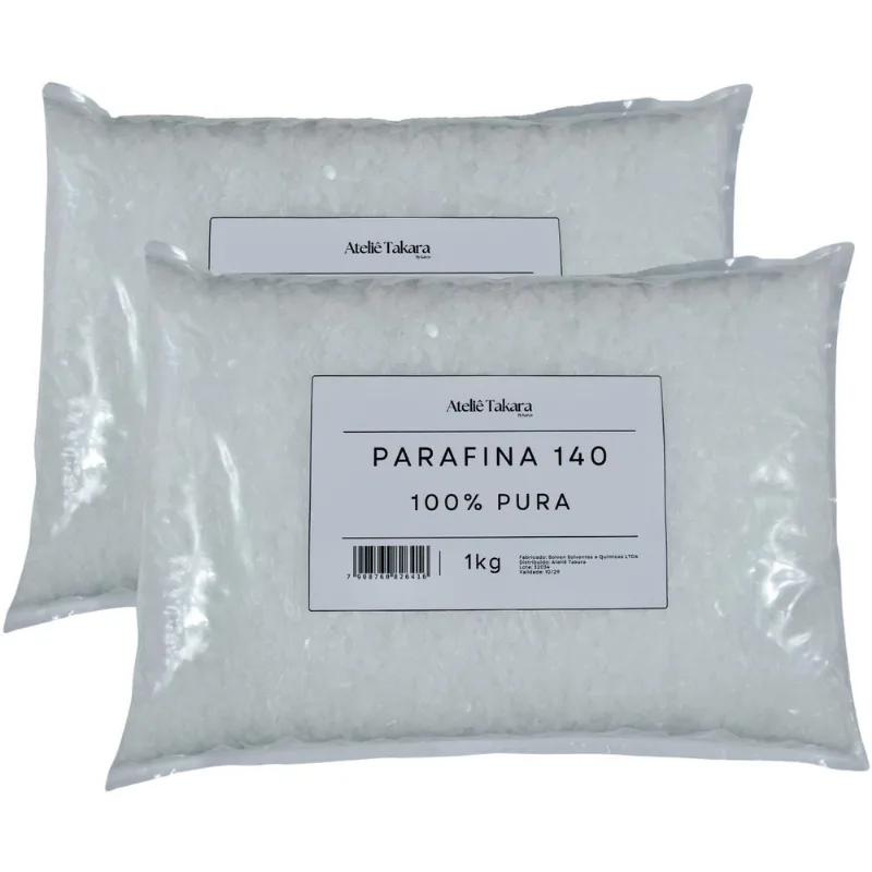 Parafina 140 Lentilhada Macro Pura Para Velas 2kg