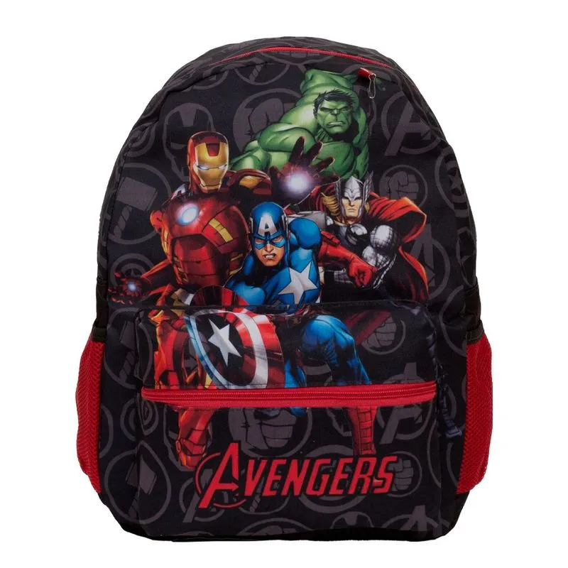 Mochila Infantil De Costas Vingadores Juvenil Reforçada