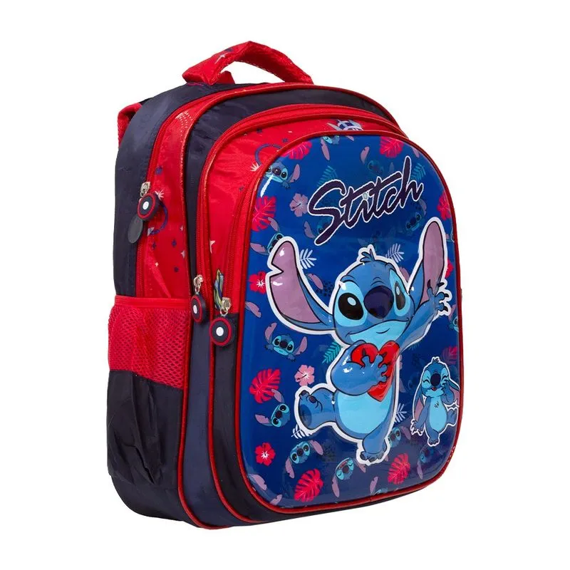 Mochila Infantil Menina Lilo & Stitch Costas Desenho Criança