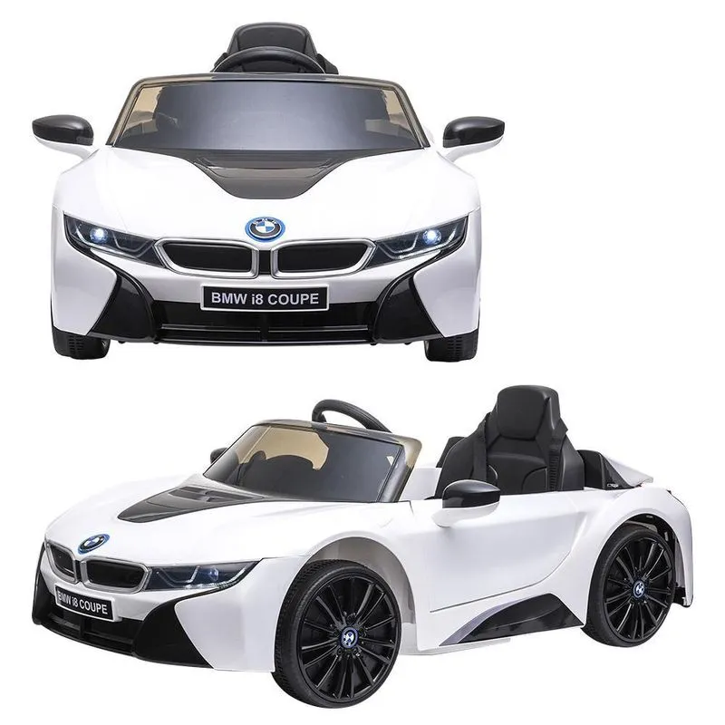 Carro Elétrico Infantil Bmw I8 Coupe 12v Som Luz Controle