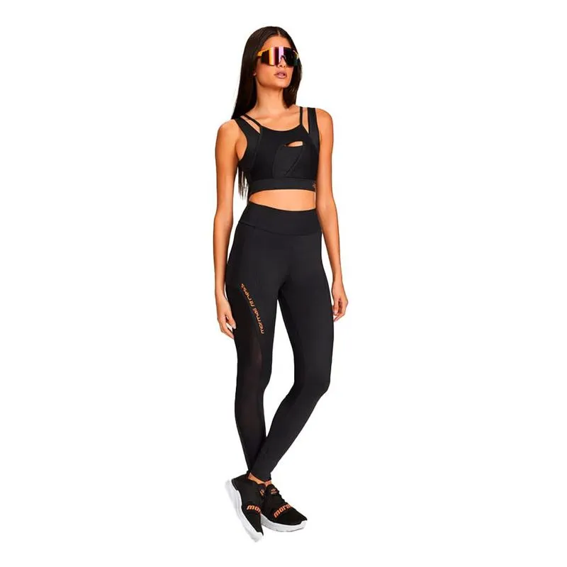 Calca legging adulto feminina Mormaii Preto PP