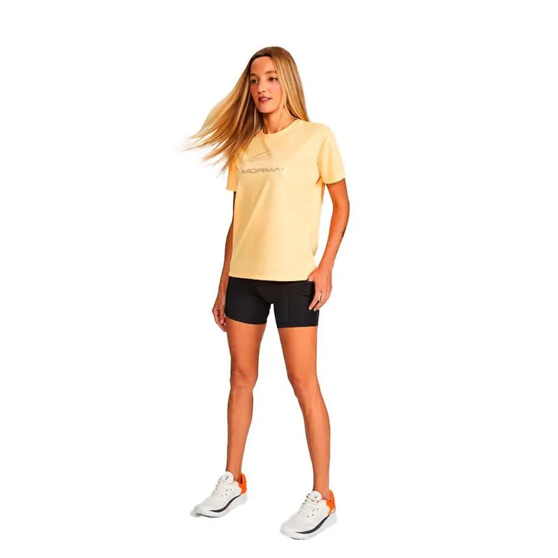 Camiseta manga curta dry adulto feminina Mormaii Laranja G