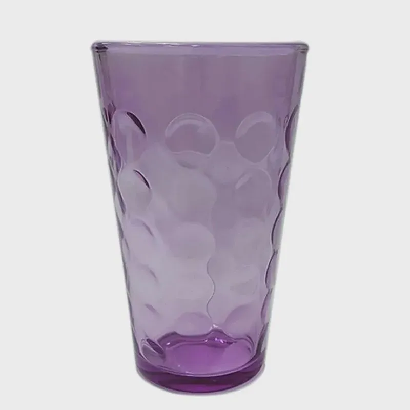 Copo de Vidro Alegria Roxo 475ml 1 peça - Casambiente