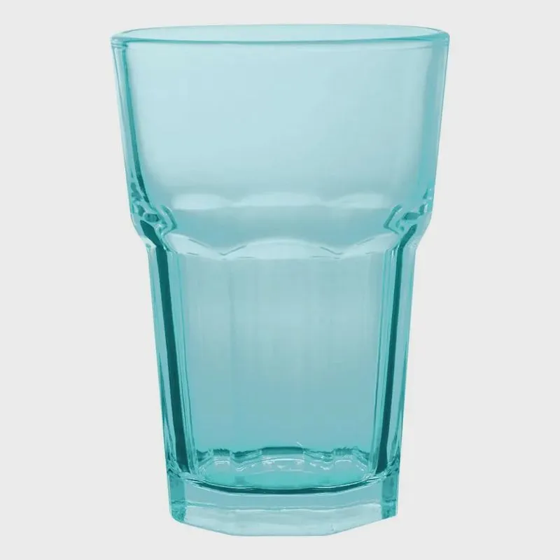 Copo de Vidro Boston Azul 450ml 1 peça - Casambiente