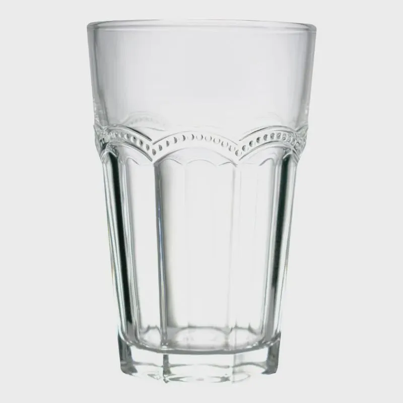 Copo de Vidro Boston Renda Transparente 380ml 1 peça - Casambiente