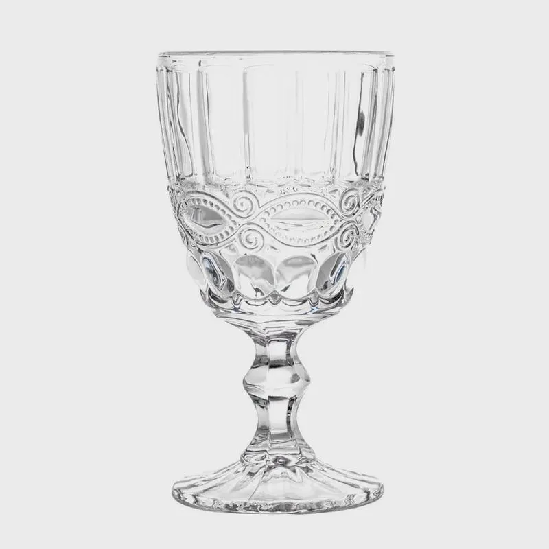 Taça de Vidro Madrid Transparente 360ml 1 peça - Casambiente