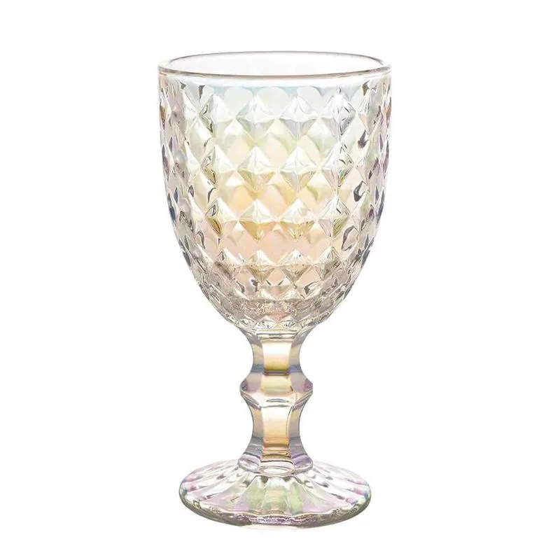 Taça de Vidro Galaxy Transparente Furta-Cor 360ml 1 peça - Casambiente