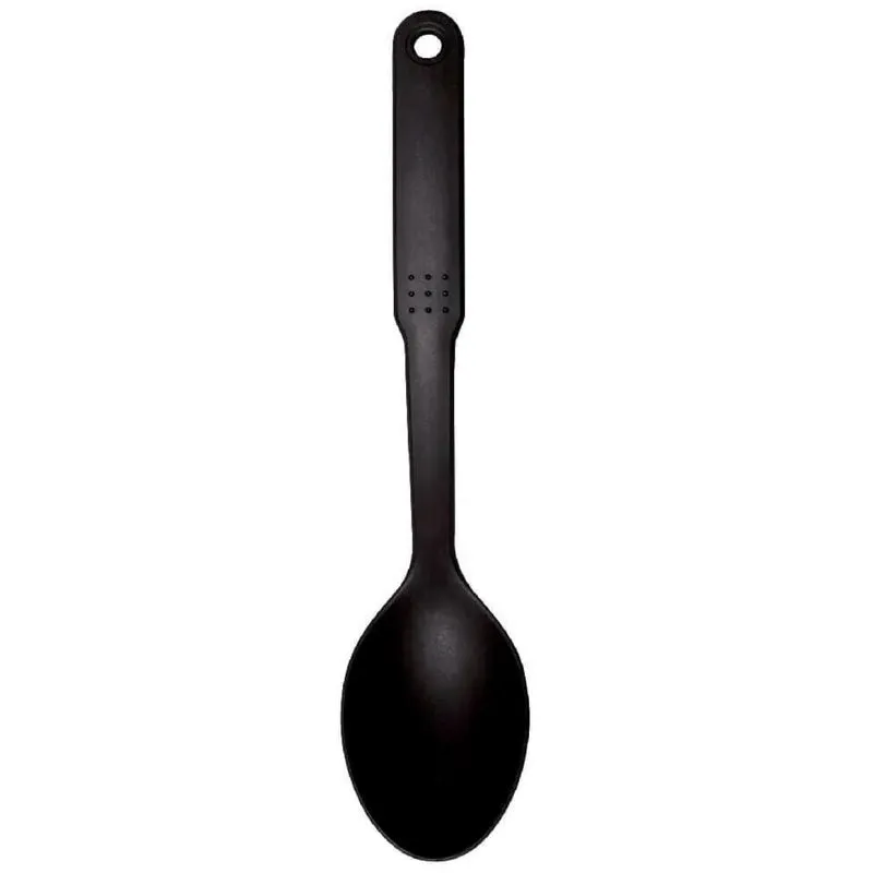 Colher De Arroz De Nylon Preto 29cm - Casambiente