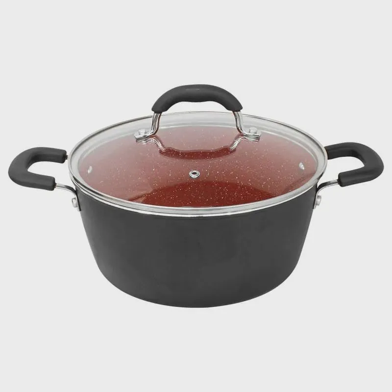 Caçarola Antiaderente Cerâmica de Indução 24cm Brinox Select Premium