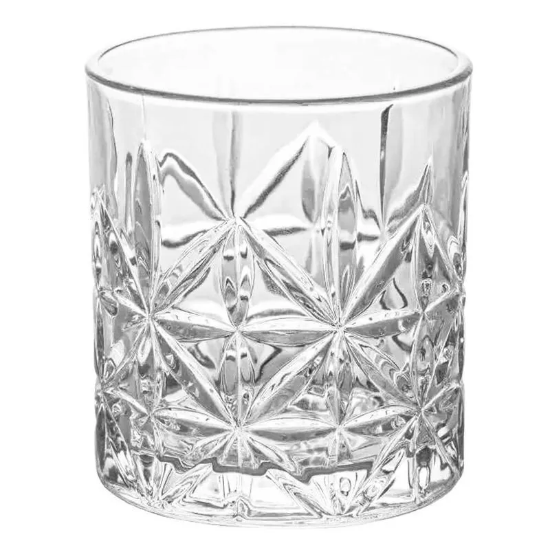 Copo Vidro Whisky Requinte Transparente 330ml 1 Peça