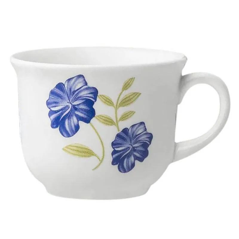 Xícara Porcelana Azul Perfeito 200ml 1 Peça Oxford