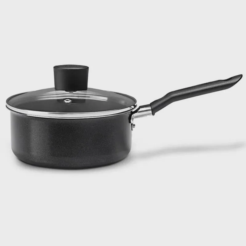 Panela Antiaderente Revestimento Pro-Flon 16cm Ebony - Brinox