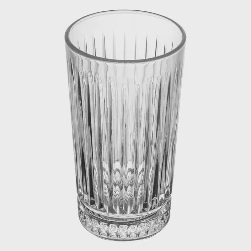 Copo de Vidro Deli Diamante Transparente 300ml 1 peça - Lyor