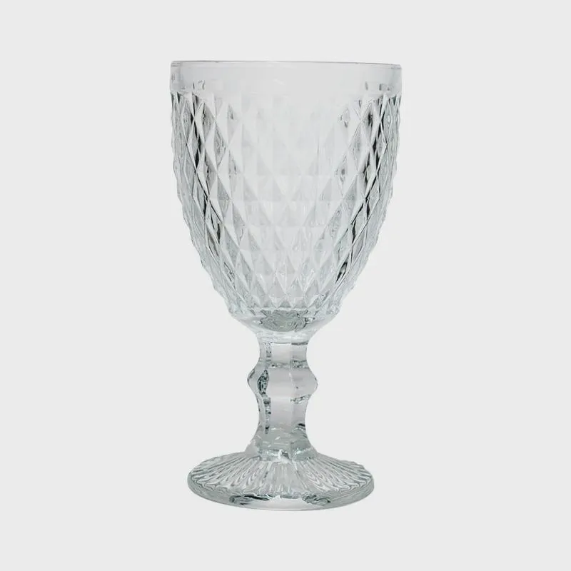 Taça de Vidro Bico de Abacaxi Transparente 300ml 1 peça - Casambiente