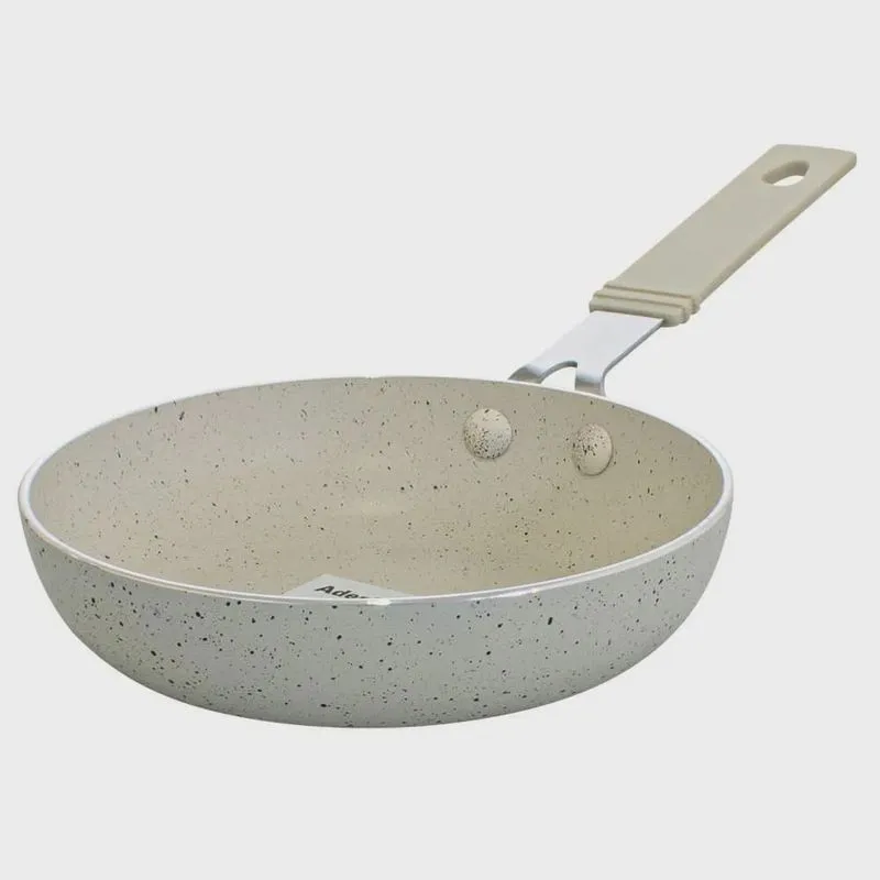 Frigideira para Ovo Antiaderente Cerâmica Ibiza Vanilla 14cm - Casambiente