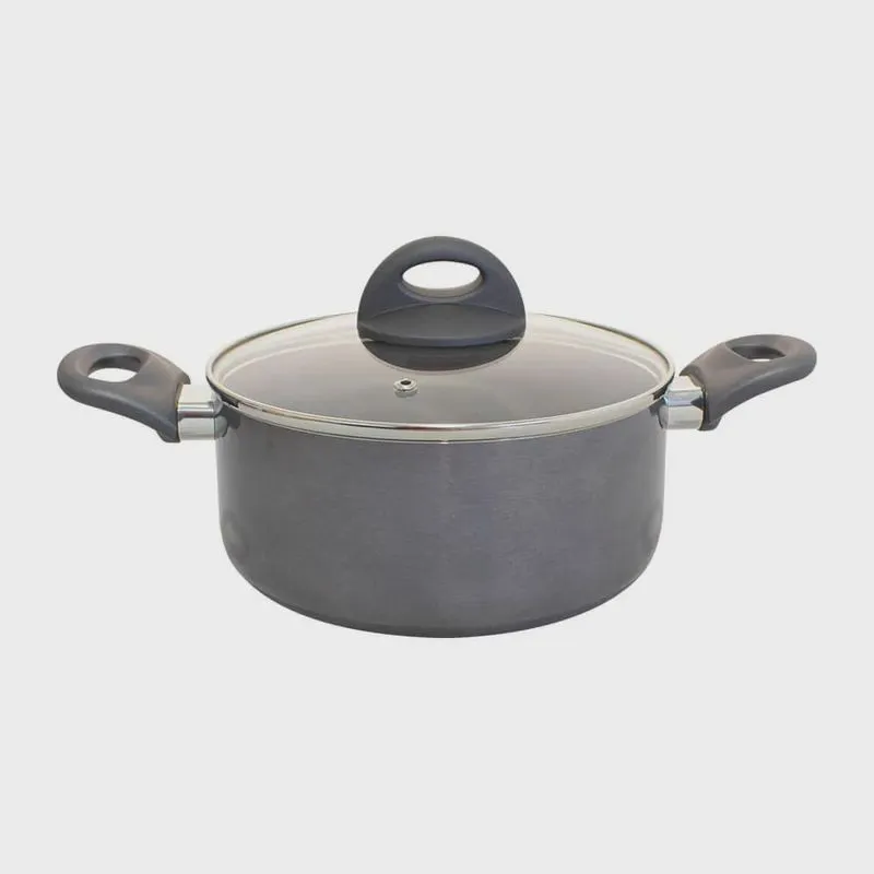 Caçarola Antiaderente Cerâmica Ceramic Life Smart Plus Cinza 20cm - Brinox