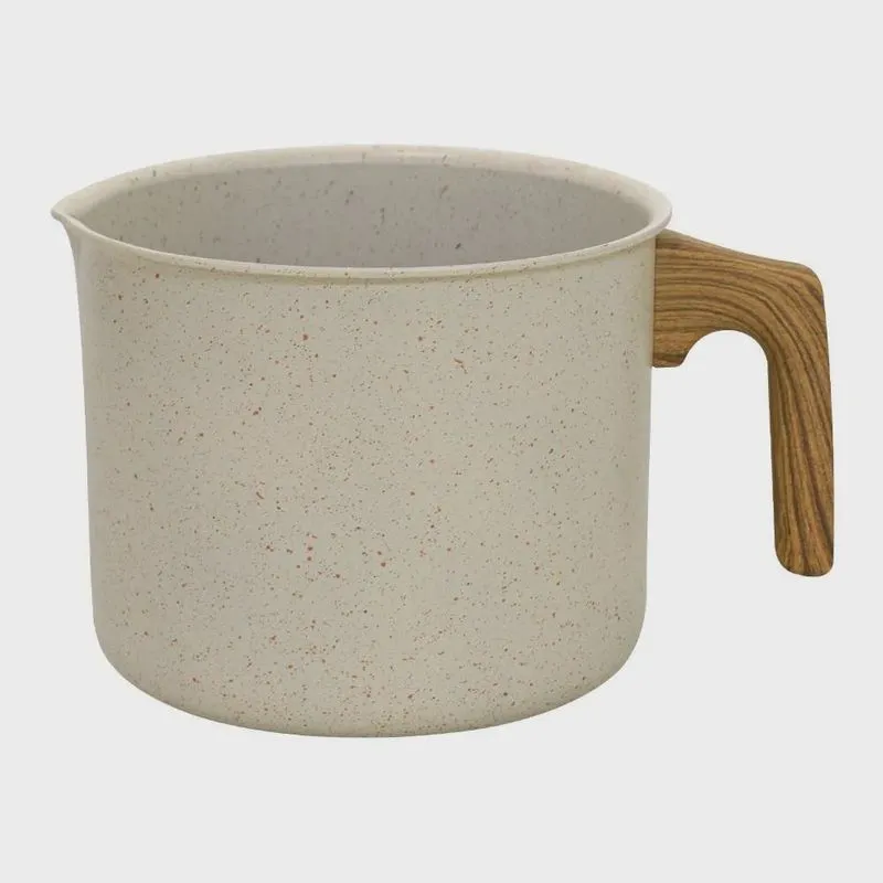 Leiteira Fervedor Antiaderente Revestimento Cerâmica 1,8L Vanilla Sahara - Casambiente