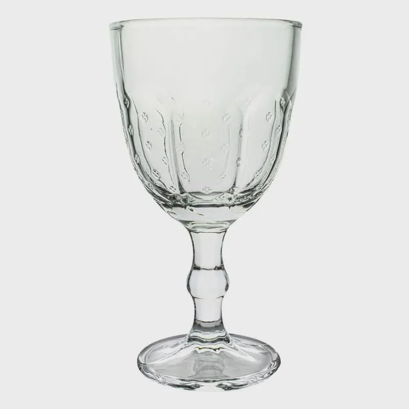 Taça de Vidro Trevo Transparente 300ml 1 peça - Casambiente