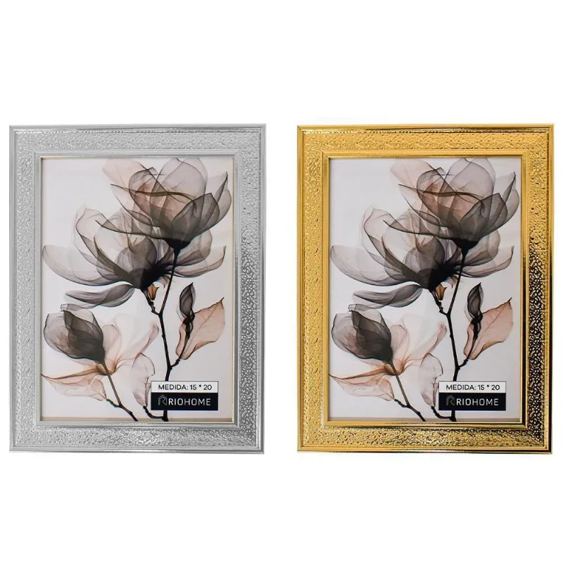 Porta-Retrato 15X20Cm Moldura Foto Rio Home Fot050 Amarelo