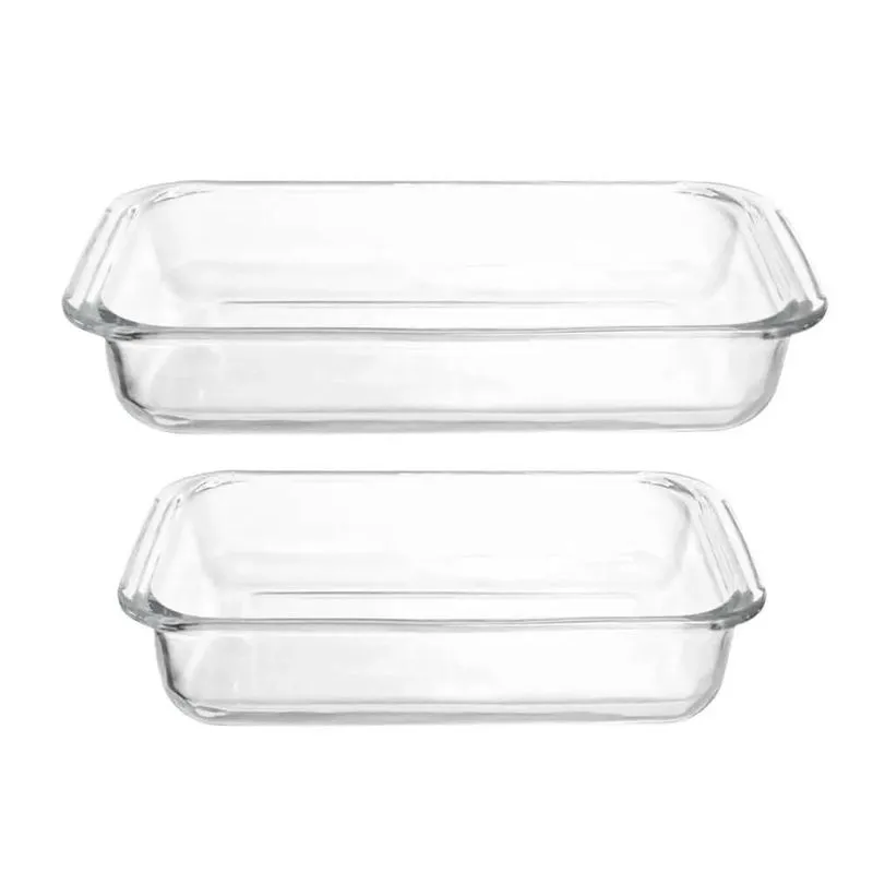Travessas Assadeiras Vidro Borossilicato Originale 1l 2,2l