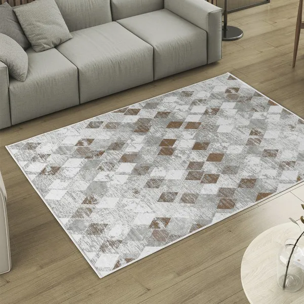 Tapete Dinamarca 50x150 Marrom - Adomes