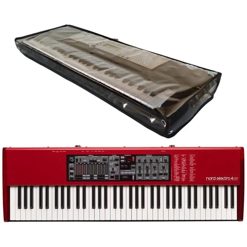Capa Para Teclado Musical Nord Em Pvc -Electro 4Sw 61 Teclas