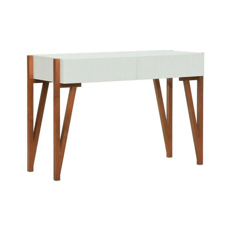 Aparador-escrivaninha Decor Off-white-amêndoa