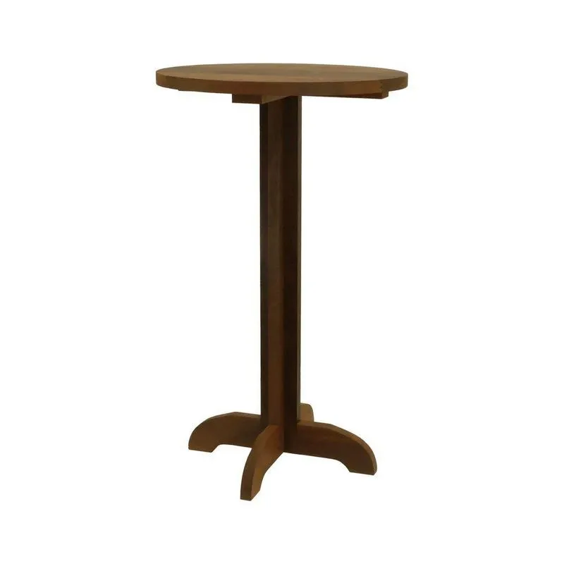 Mesa Bistrô Noronha Madeira Imbuia Maciça Stain Imbuia