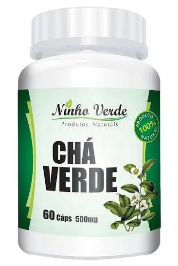 CHA VERDE NINHO VERDE 60 CAPSULAS - Sinergia Ervas Medicinais