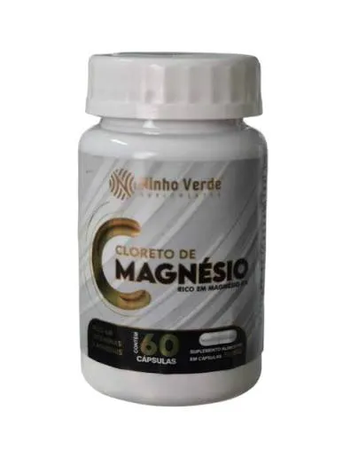 CLORETO DE MAGNESIO PA 500MG 60CAPS NINHO VERDE - Sinergia Ervas Medicinais