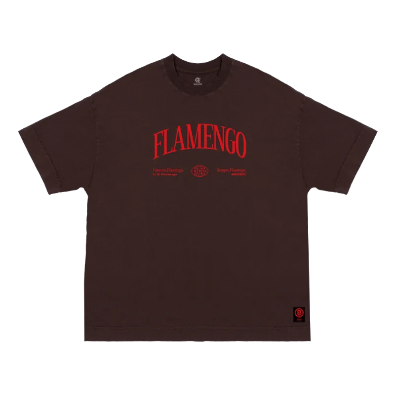 Camiseta Over box fit - Flamengo até morrer 3GG