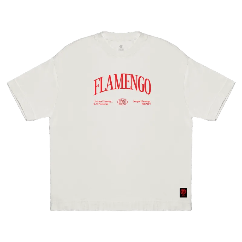 Camiseta Over box fit - Flamengo até morrer 2GG
