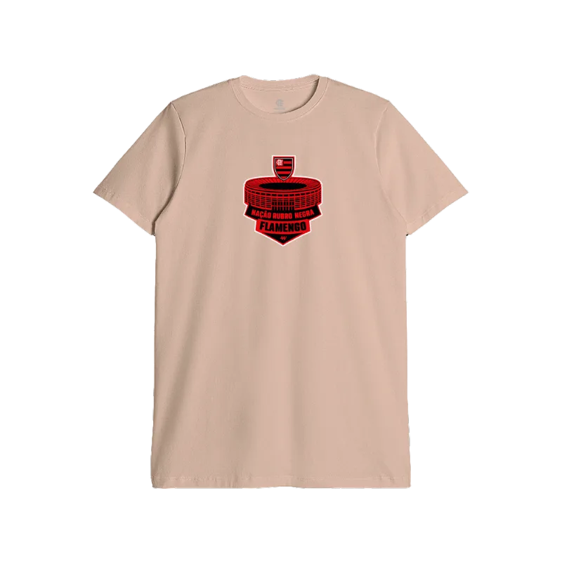 Camiseta Slim Fit - Nação | Bege M
