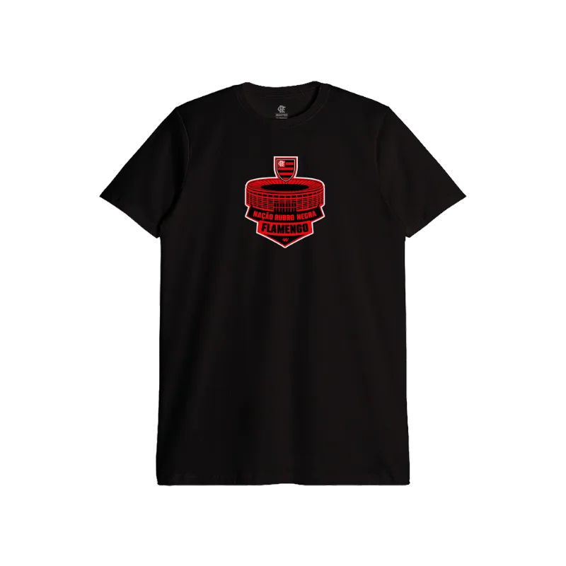 Camiseta Slim Fit - Nação | Preto 2GG
